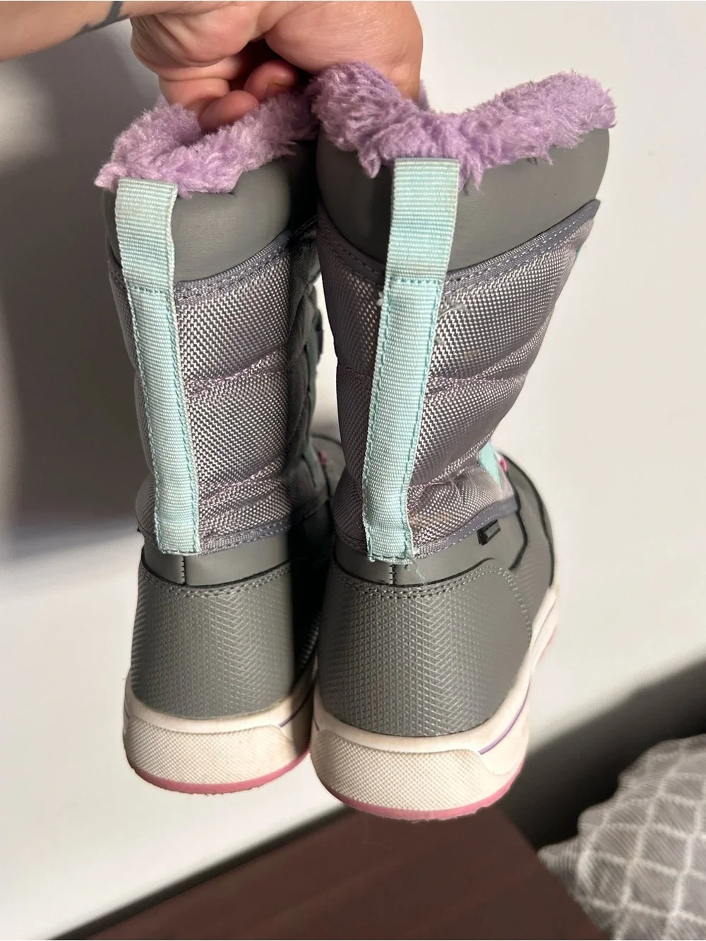 Wonder Nation Girls Tall Bungee Boot size 3
